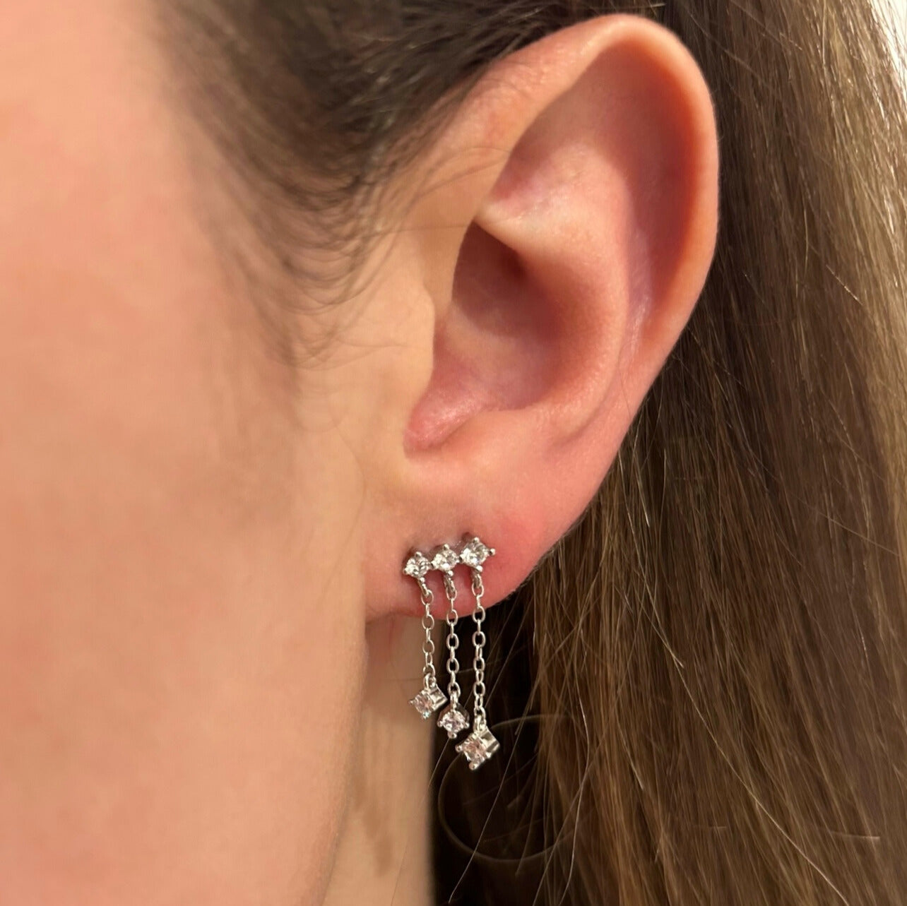 Bella | 925 silver earrings