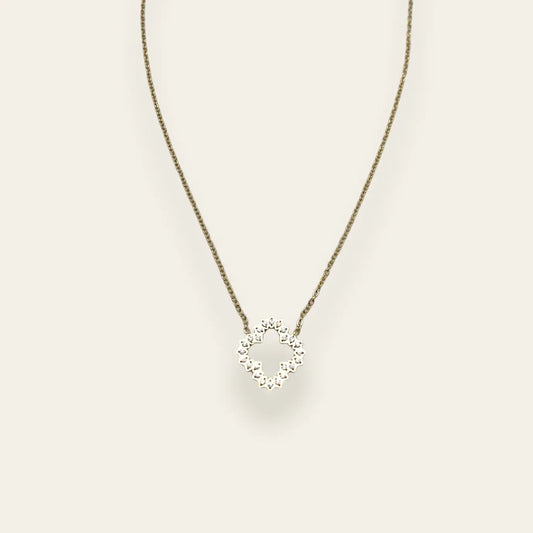 Louise | Stainless steel clover necklace